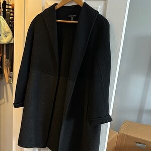 Two tone Eileen fisher wool coat